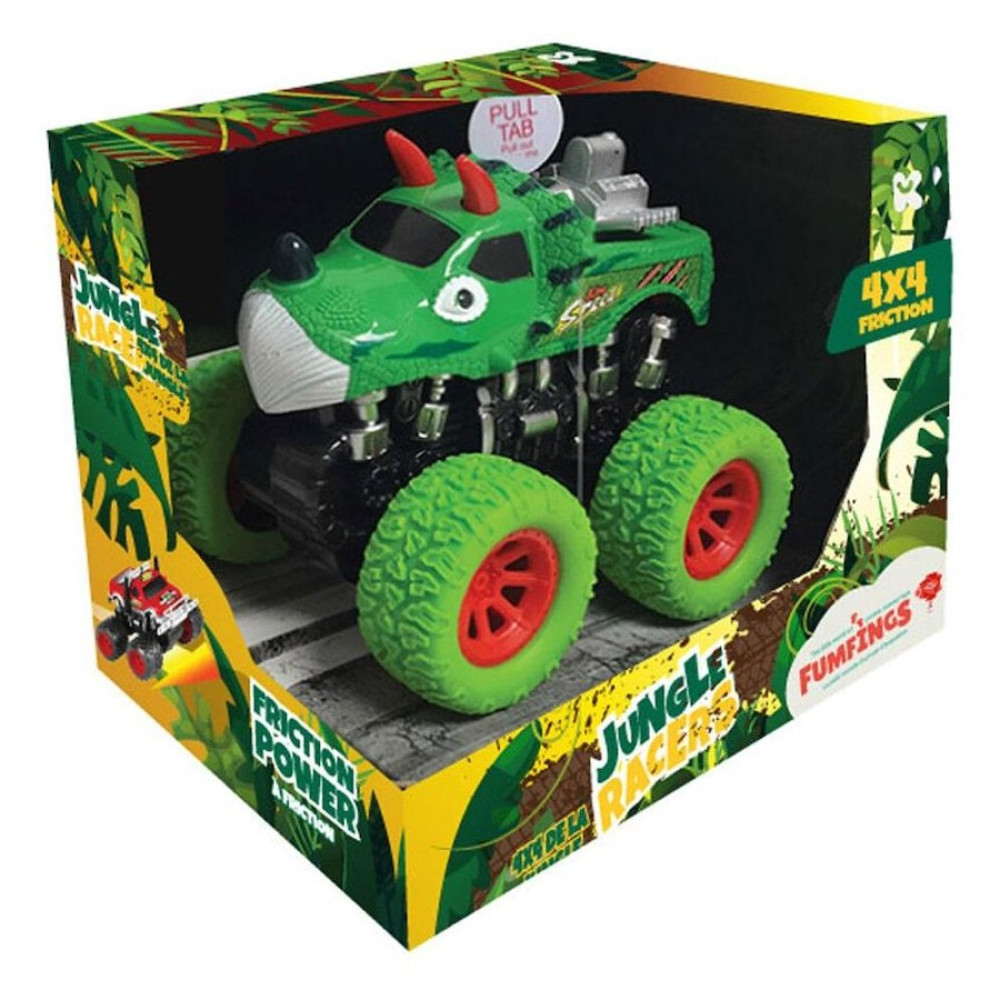 2072 Jungle Racers Dinosaur Friction 4x4 Truck
