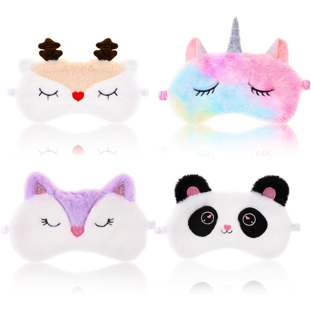 FLUFFY ÜZ MASKALARI 5 MÜXTƏLİF - QƏHVƏYİ DAXİLİ QUTU