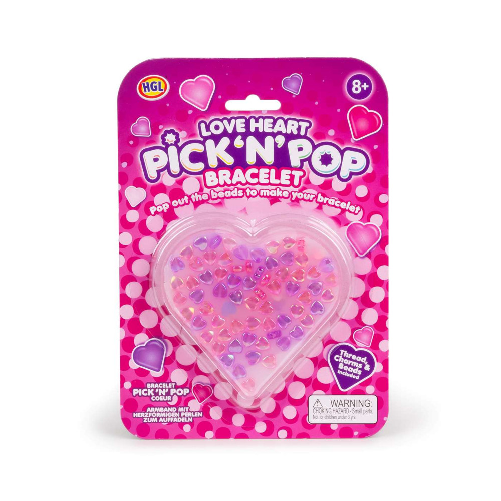 PICK N POP BRACELETS LOVE HEART