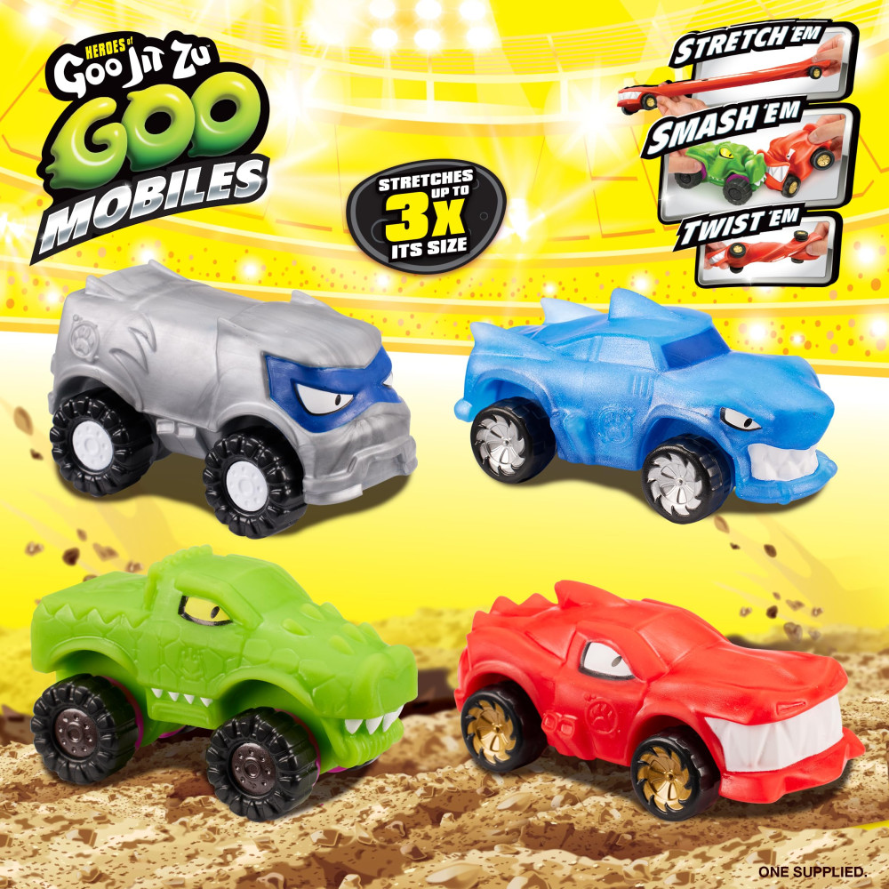 STRETCHY SAND MONSTER CARS