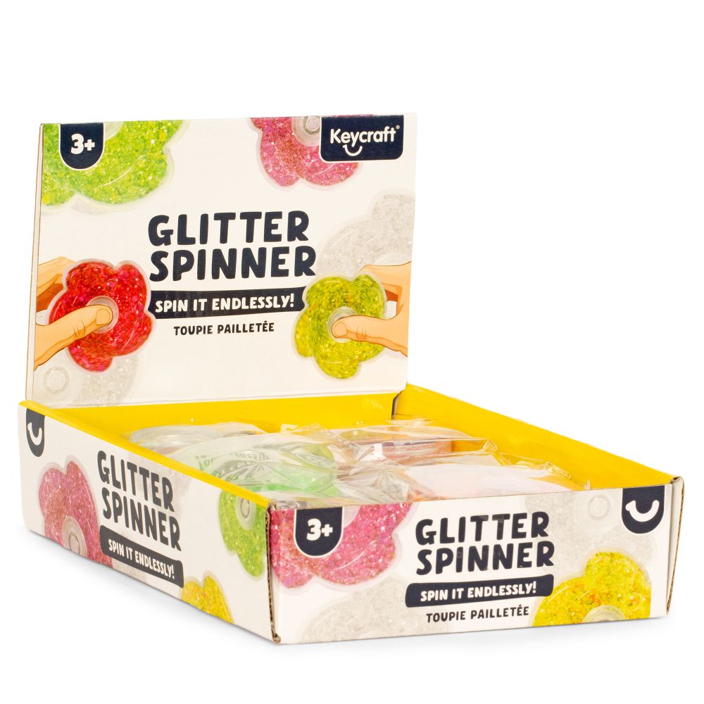 Glitter Spinner Sensory Toy