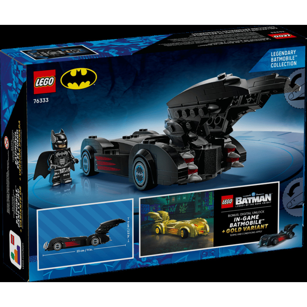 LEGO DC Batman “Betmen və Robin: Betmobil” 76333