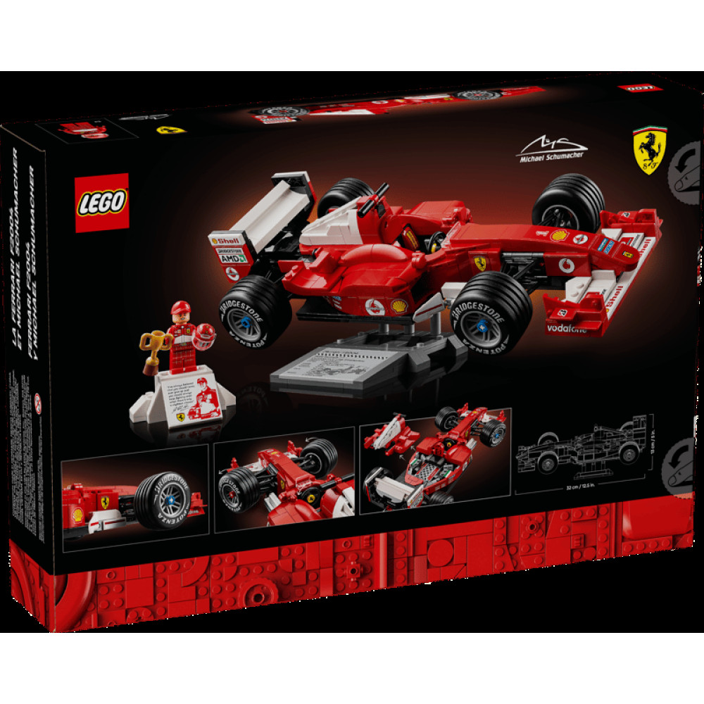 LEGO Icons 11375 “Ferrari F2004 və Michael Schumacher”