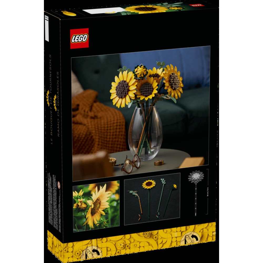 LEGO Botanicals Sunflower Bouquet Building