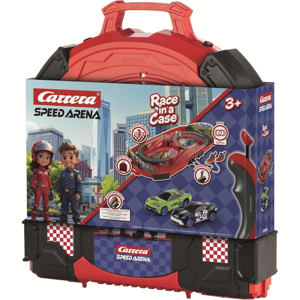 Carrera Speed Arena Race Case: Police Chase