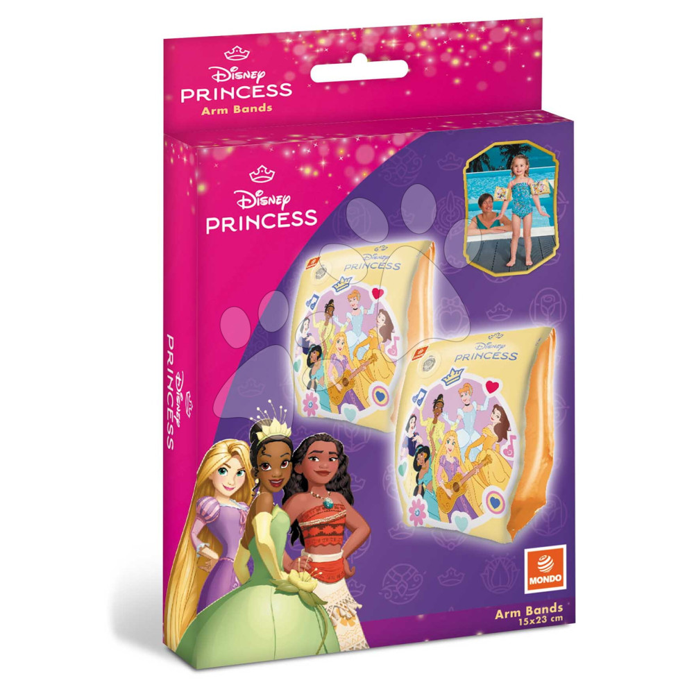Mondo Kids Disney Princess Inflatable Swimming Arm Bands