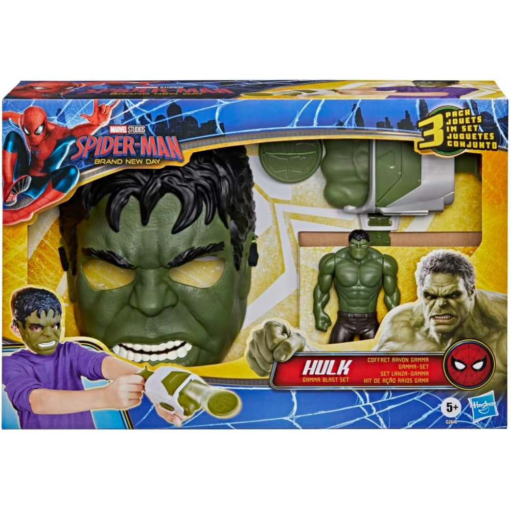 Spiderman Bom Hulk Figure and Role Play