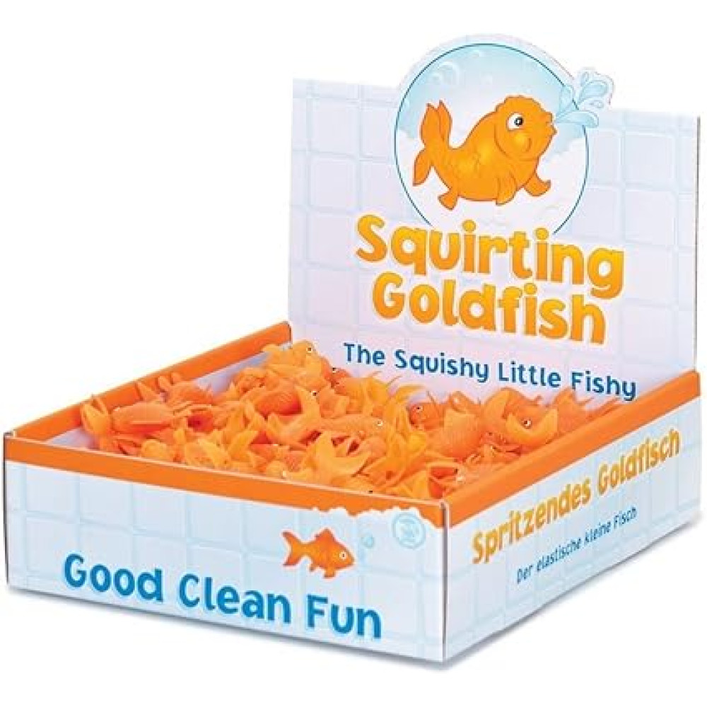 Squirting Goldfish Bath Toy
