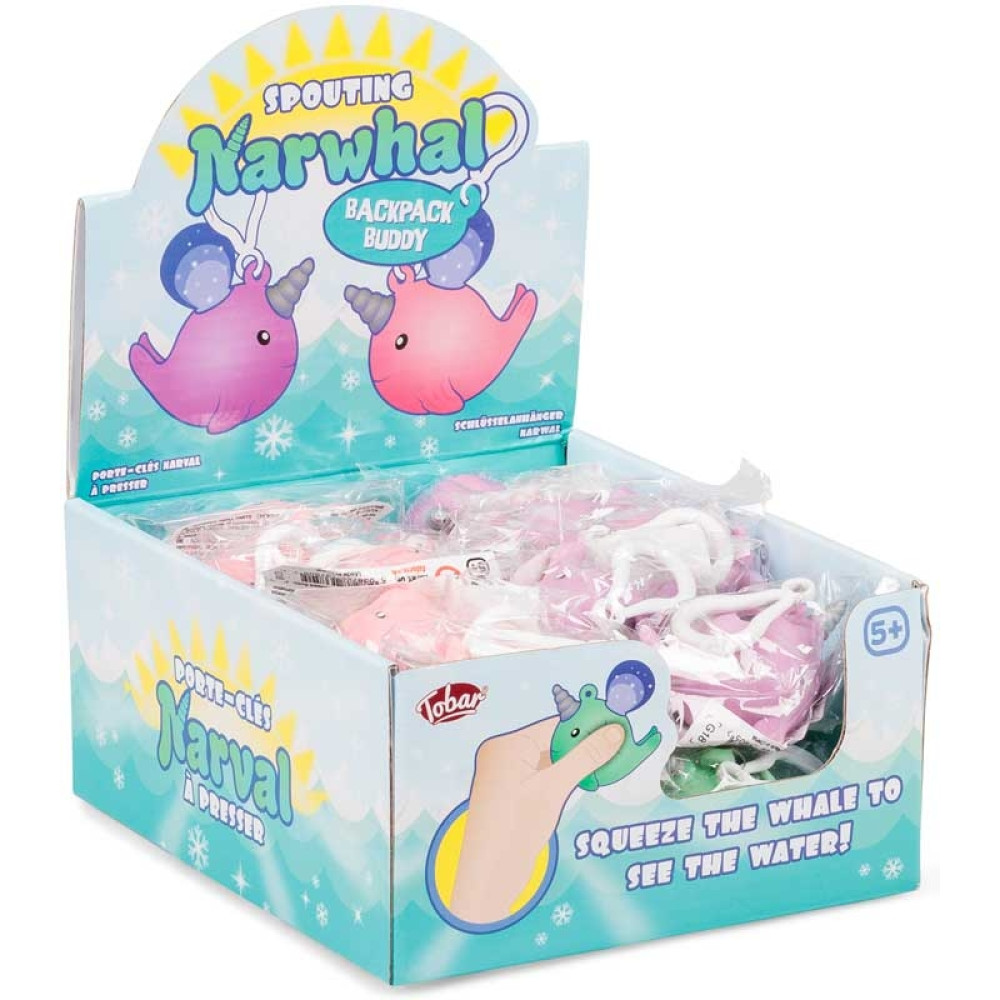 SPOUTING NARWHAL BACKPACK BUDDY