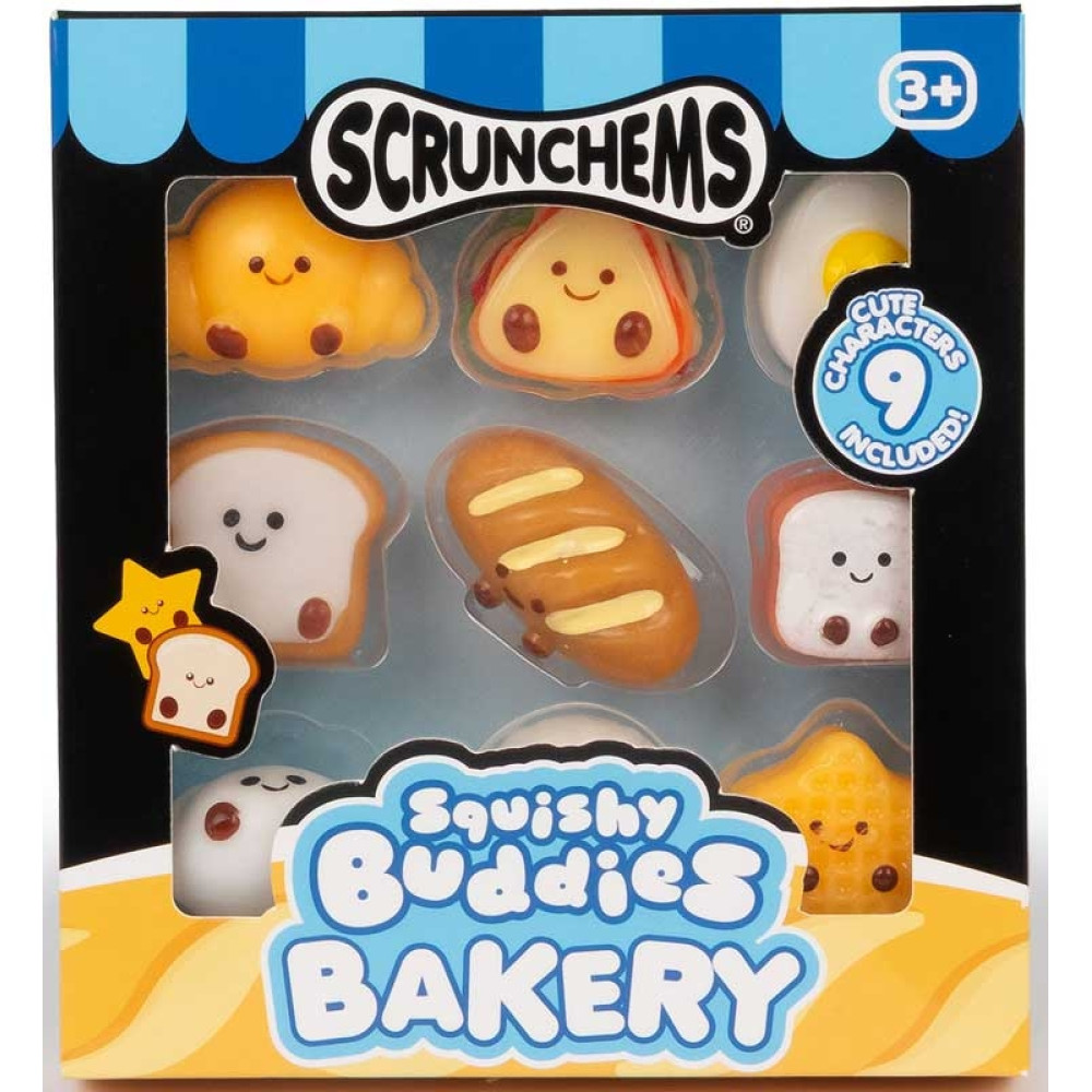 SCRUNCHEMS SQUISHY BUDDIES BAKERY SET