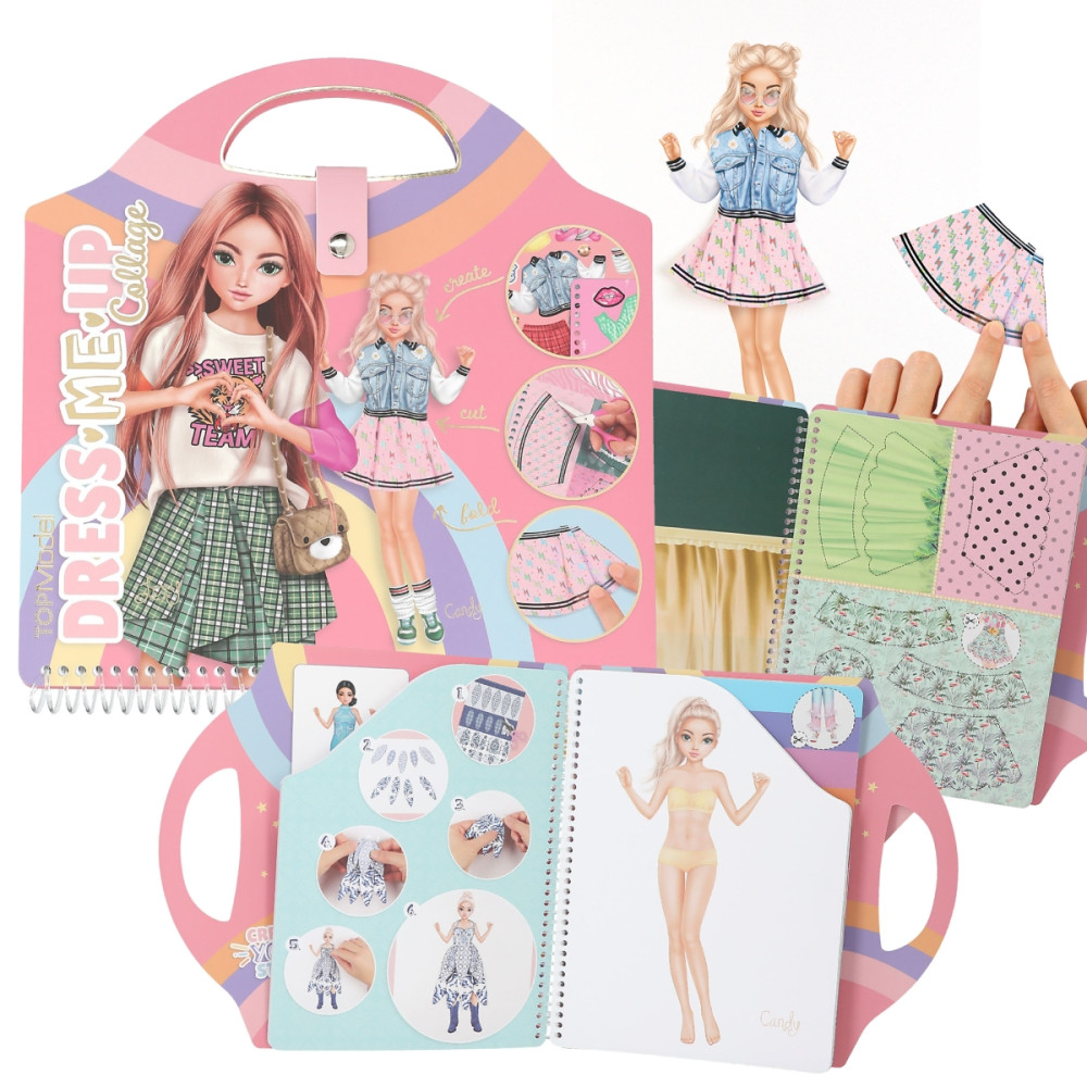 OPModel Dress Me Up Collage Book