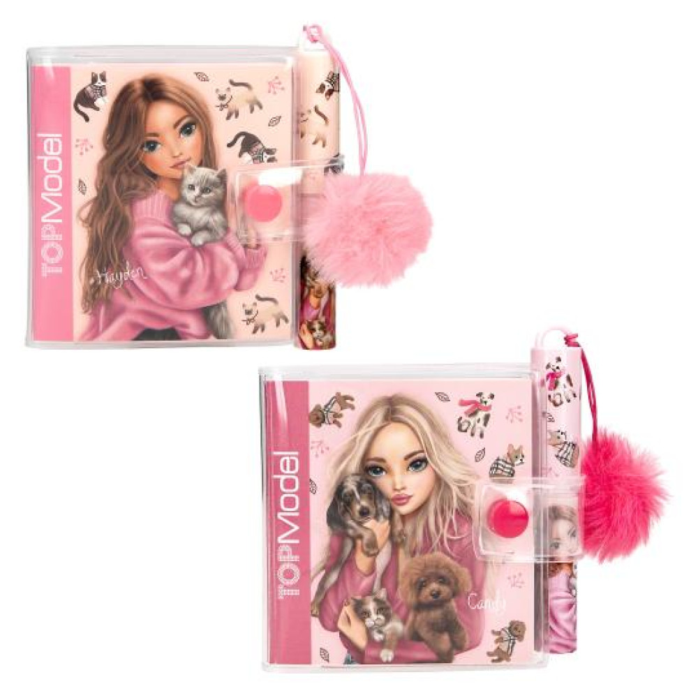 TOPModel Mini Notebook With Ballpen FUR EVER FRIENDS
