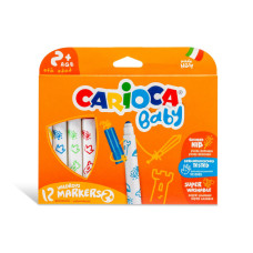 Carioca Baby Marker 2+  Box  12Pcs