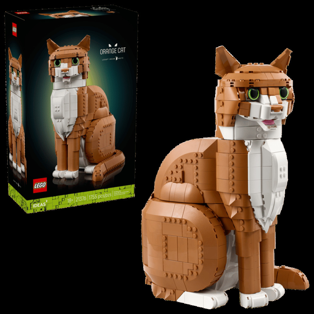 LEGO SET 21376-1 - Orange Cat