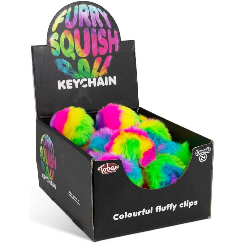 SCRUNCHEMS TÜYLÜ SQUISH TOP AÇAR ZİNCİRİ