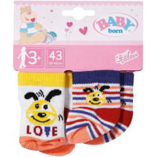 Baby Born Socks 2X, 2 Ass. 43Cm