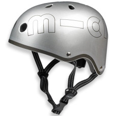 Micro Helmet Silver Matt M