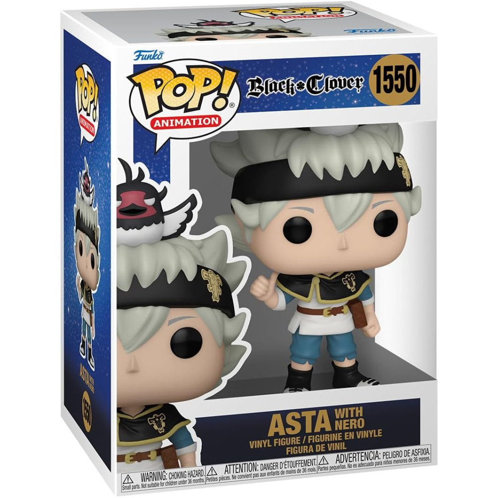 Funko POP! Animation: Black Clover - Asta with Nero