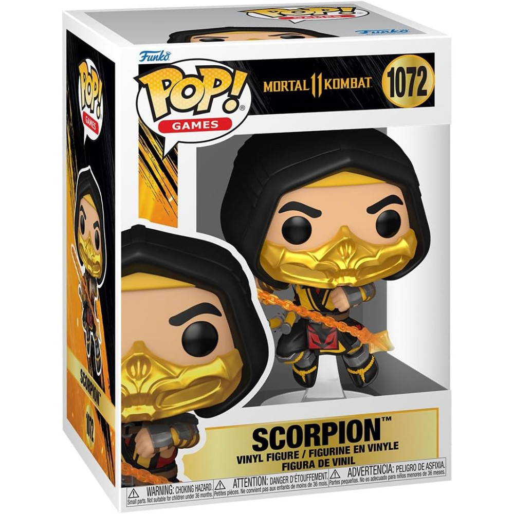 Funko Pop Games: Mortal Kombat 11 Fatality - Scorpion