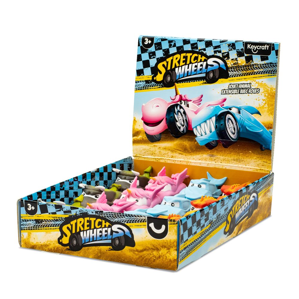Stretch Wheels Sensory Car Toy (assorted)