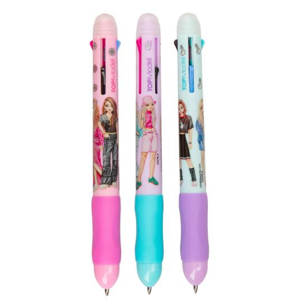 TOP Model Erasable Gel Pen With 4 Colors