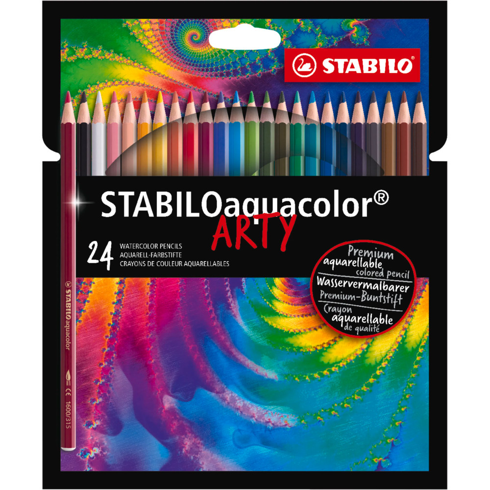STABILO Aquarel Qələmlər – 24 Rəngli Set