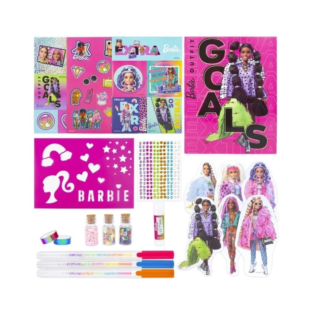 Skrapbukinq üçün dəst RMS International Barbie Memory Scrapbook, 6+ yaş