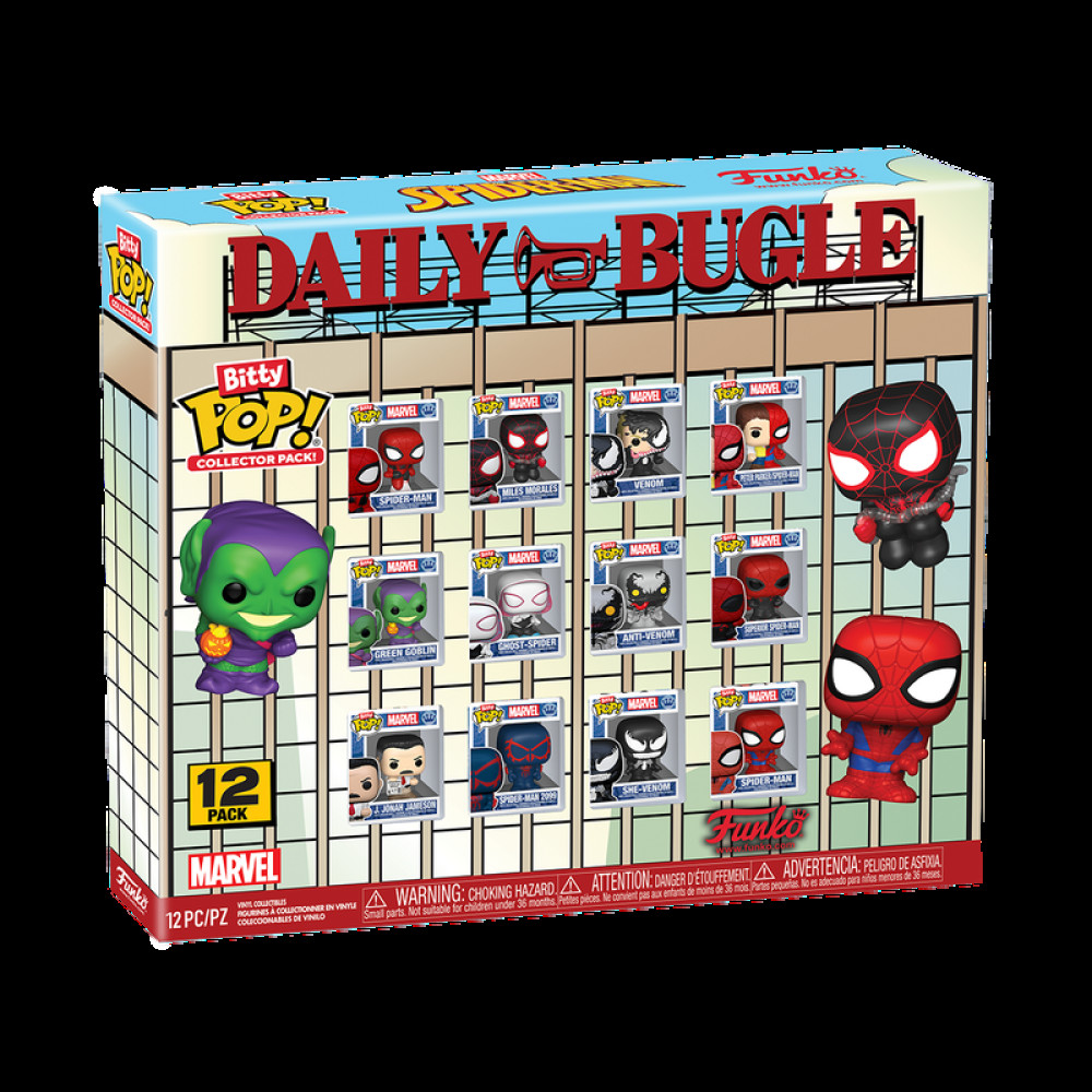 Bitty Pop! Collector Pack Spider-Man 12-Pack