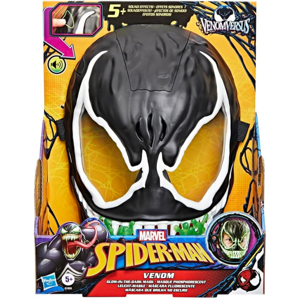 Hasbro Marvel: Spider-Man - Venom Versus Feature Glows-In-The-Dark Mask