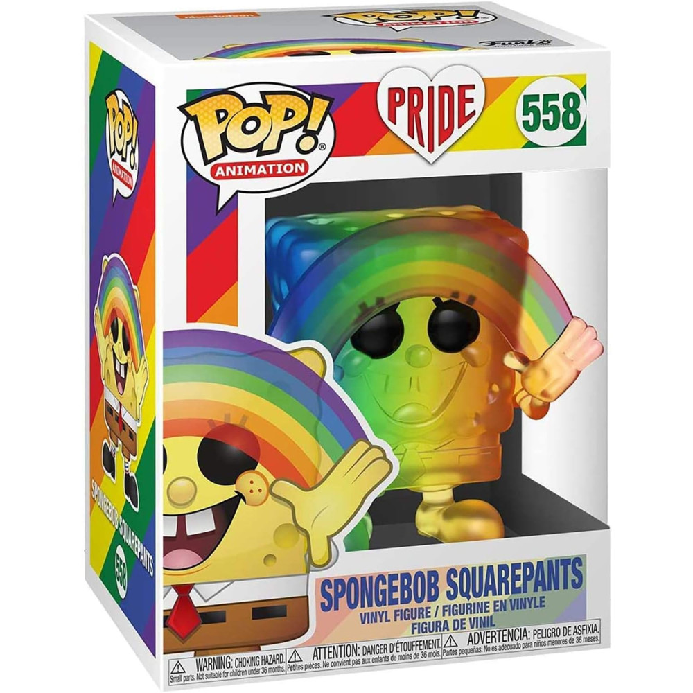 Funko Pop! Animation: Pride 2020 - Spongebob (Rainbow)