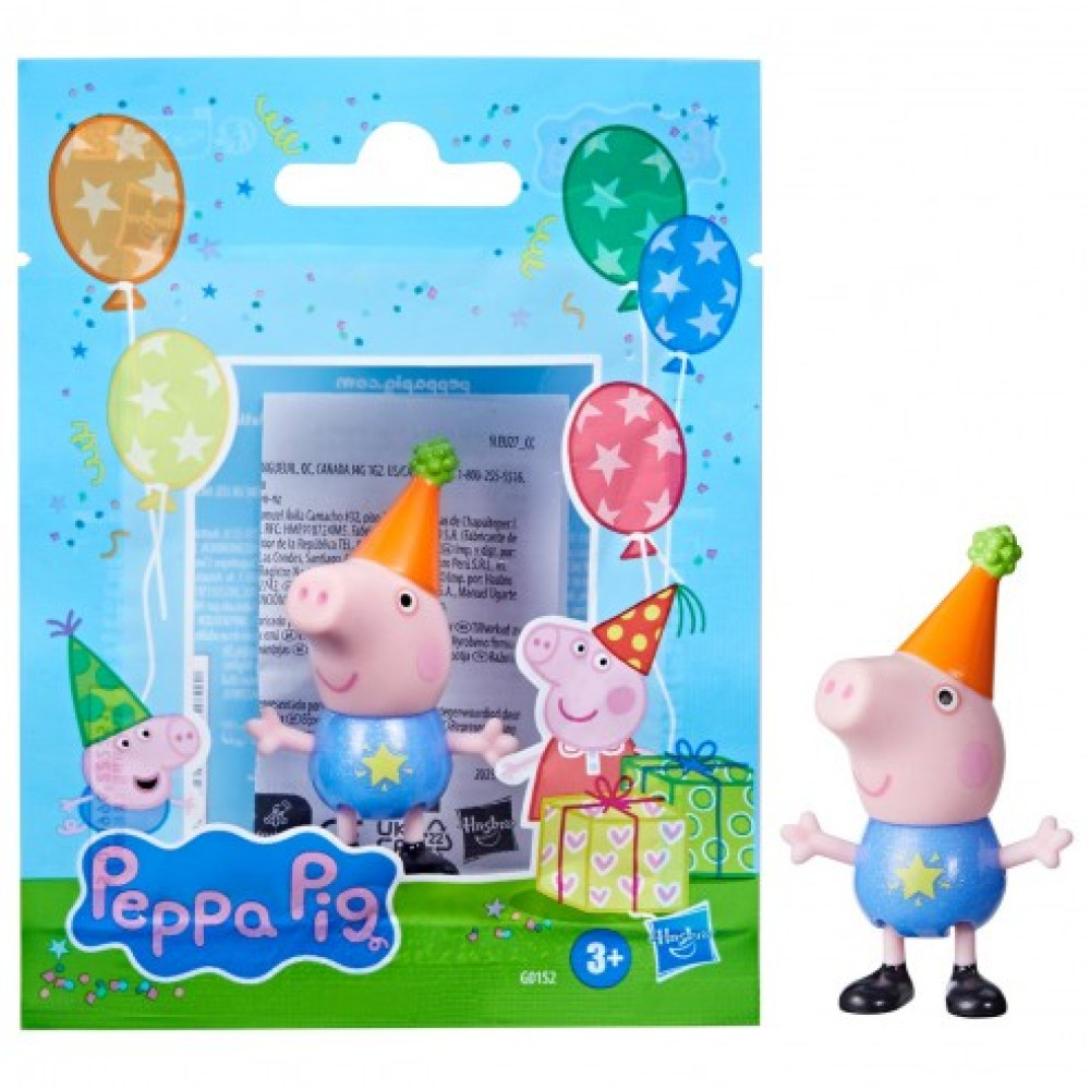 Fiqur Hasbro Peppa Pig Party Friends, 14.5 sm, 3+ yaş, məhsul çeşiddə