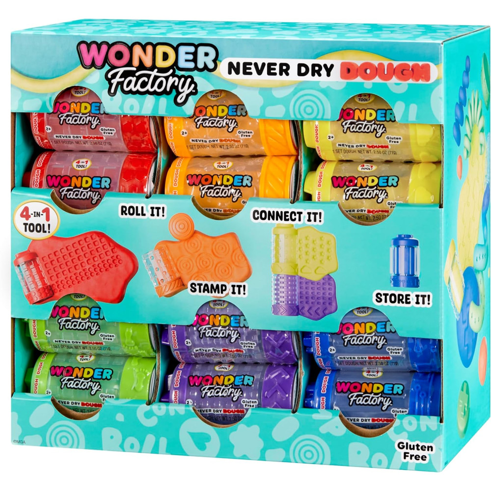 WONDER FACTORY NEVER DRY SAND/DOUGH PDQ