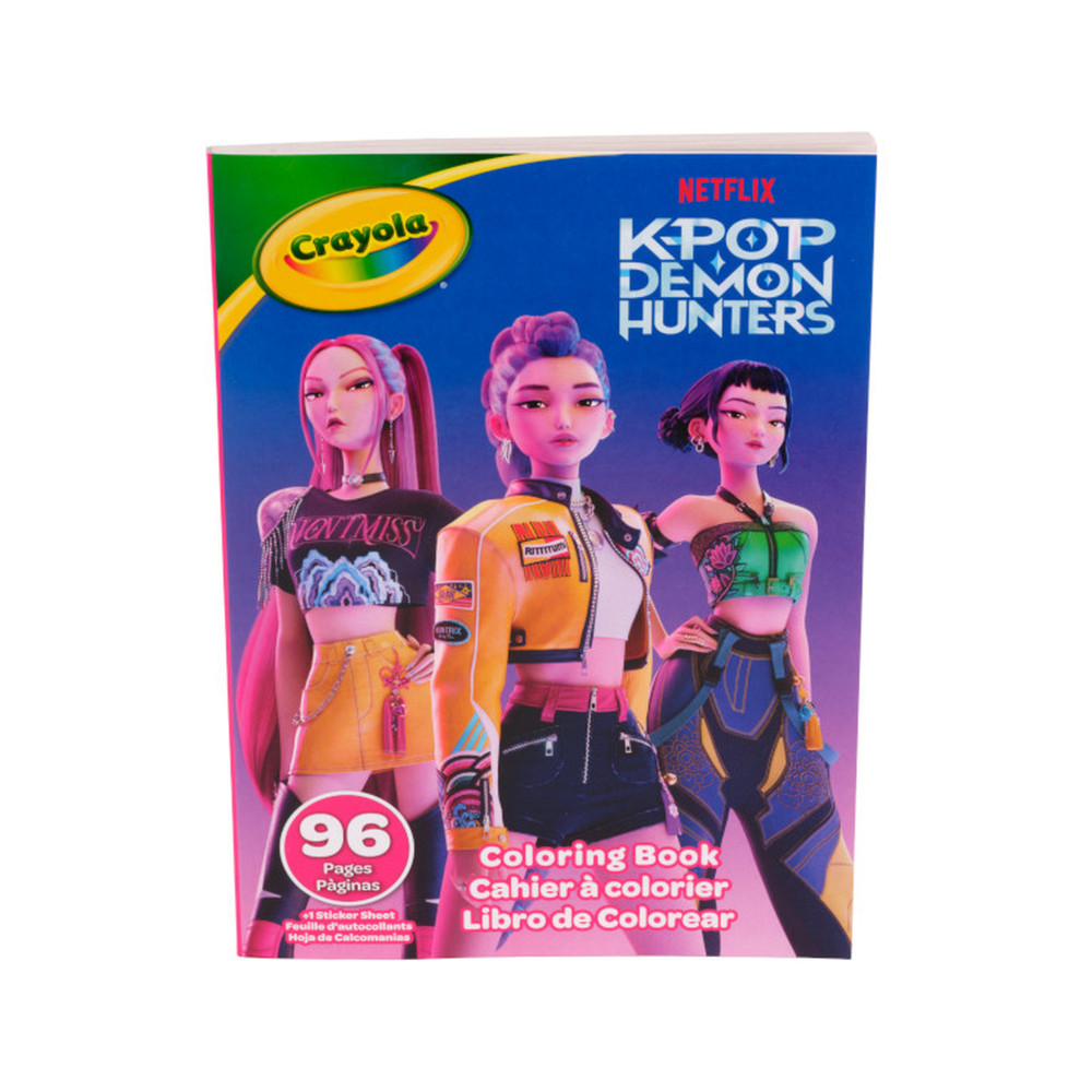 K-Pop Demon Hunters Coloring Book