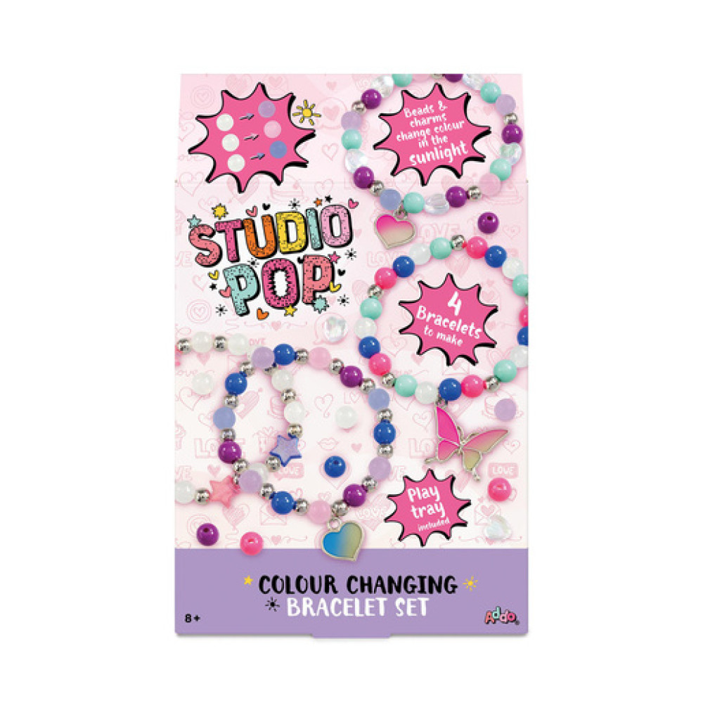 Studio Pop Colour Changing Bracelet Craft Set