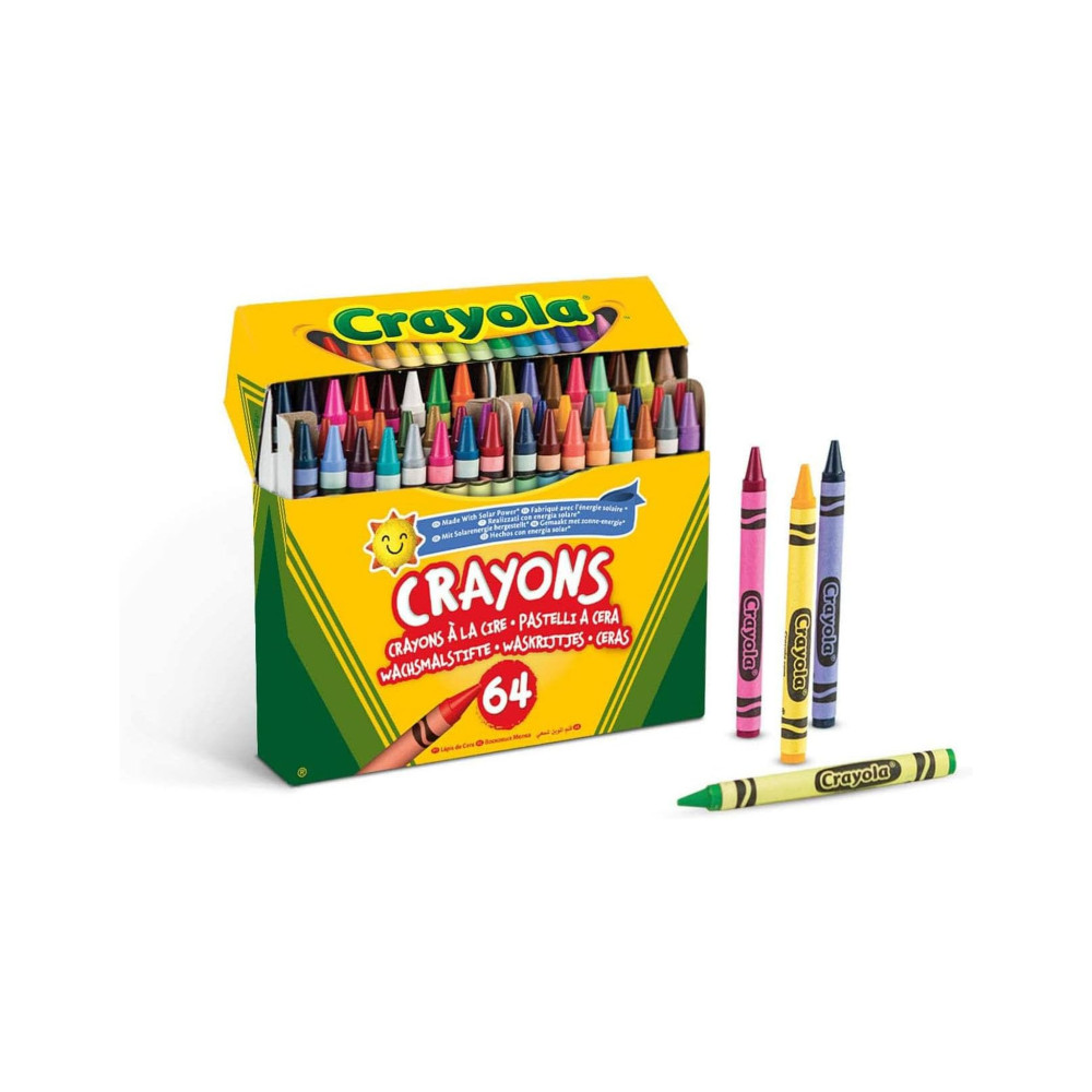CRAYOLA Wax Colouring Crayons