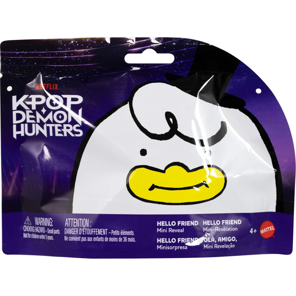 KPop Demon Hunters Hello Friend Mini Reveal (One Random Mini Fig Per Purchase)