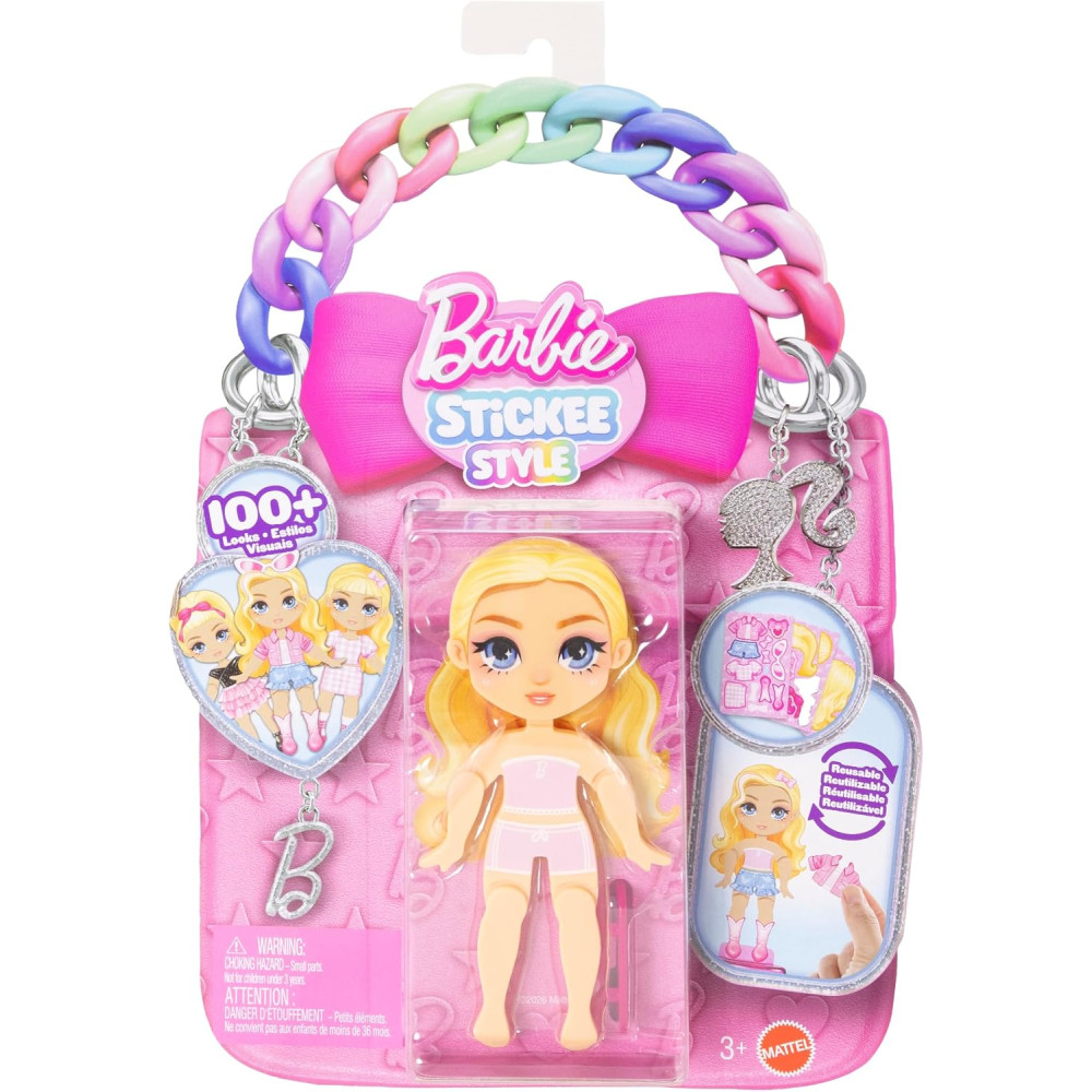 Barbie Stickee Style™ - Doll and accessories assorted