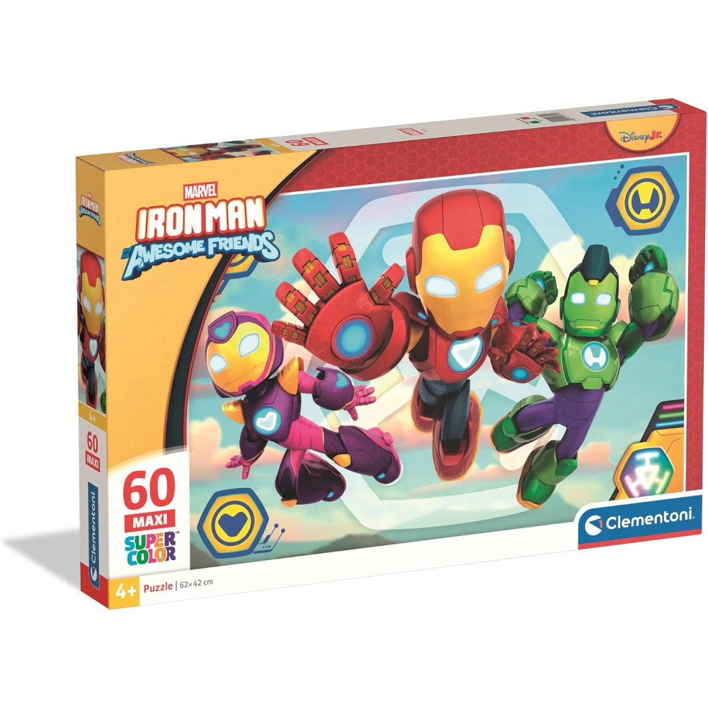 Marvel Ironman Supercolor Maxi Puzzle for Children