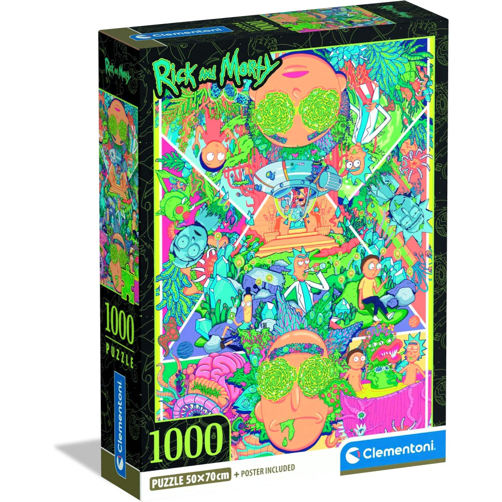 CLEMENTONI PZL 1000 Rick&Morty