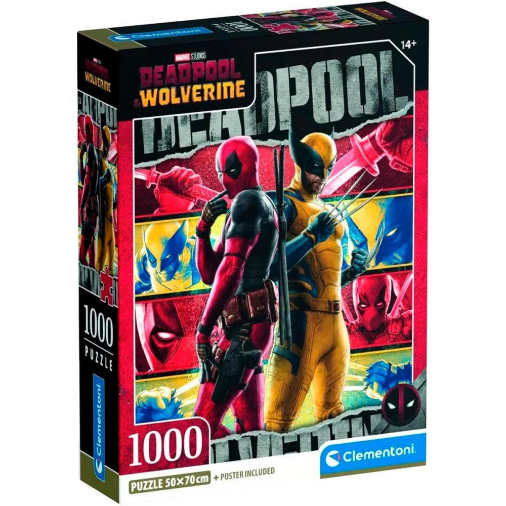 Marvel, Deadpool - 1000 pieces puzzle