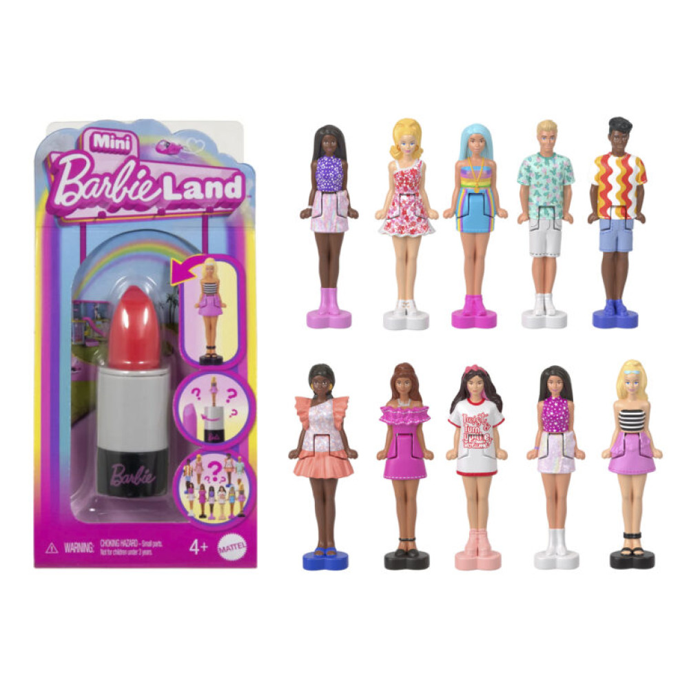 Mini Barbie Land Color Reveal Doll Assortment
