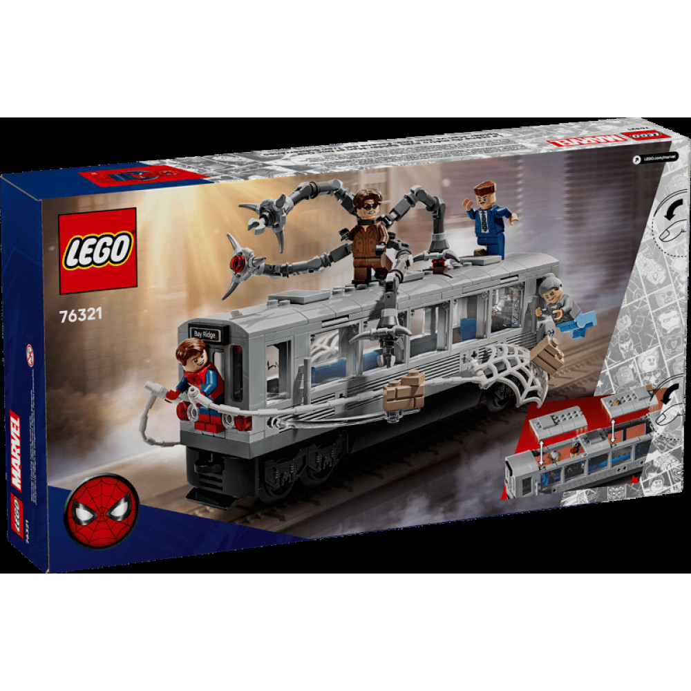 LEGO 76321 SPIDER-MAN VS. DOC OCK SUBWA.. V29