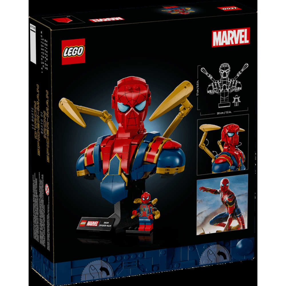 LEGO 76326 IRON SPIDER-MAN BUST V29