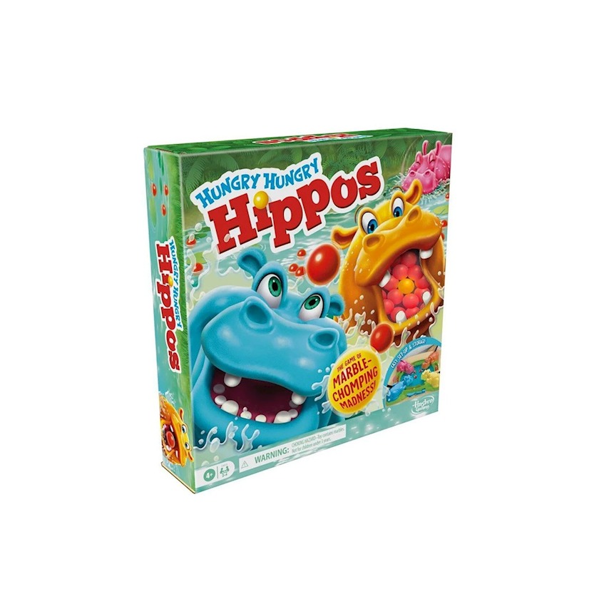 Masaüstü oyun F8815, Hungry Hungry Hippos, 4+ yaş