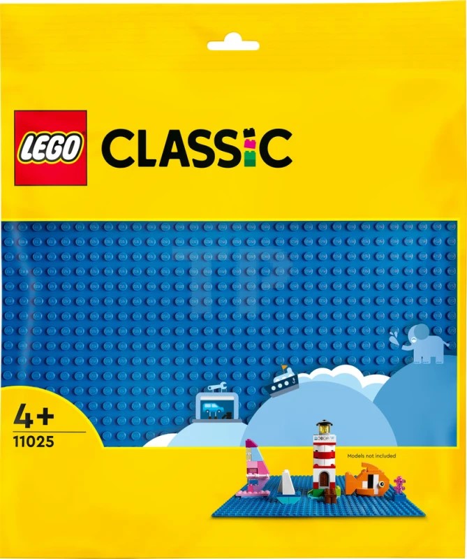 Konstruktor üçün element LEGO Blue Baseplate 11025, 4+ yaş, 1 əd
