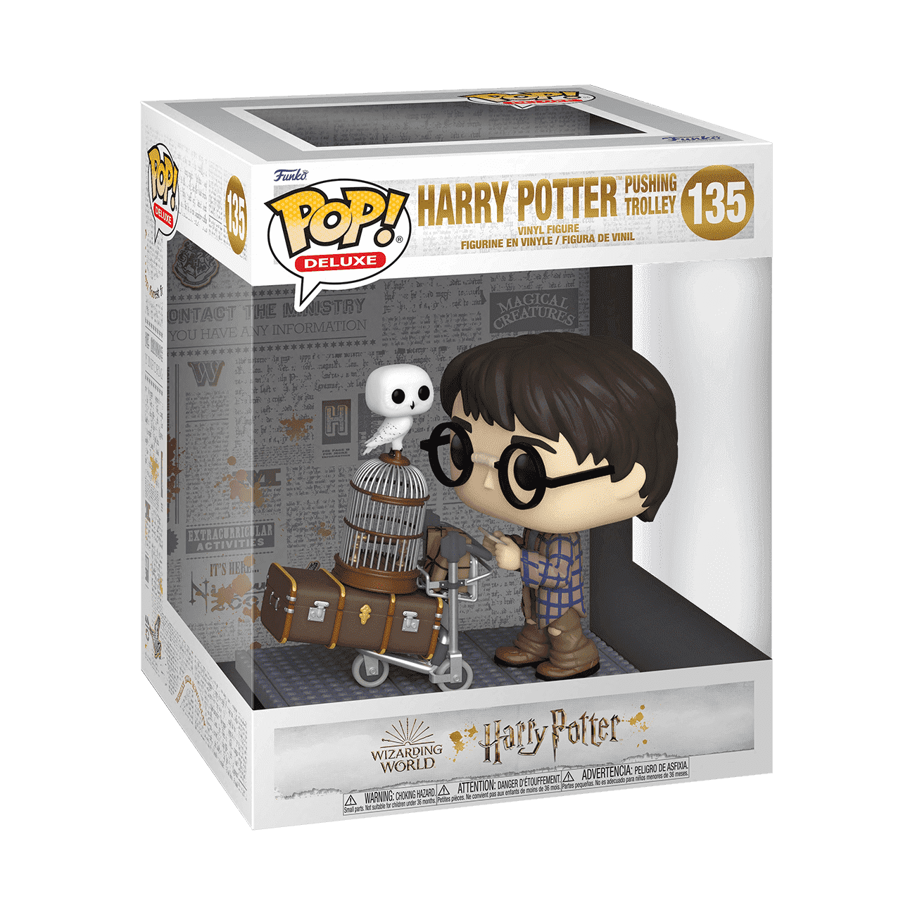 Funko POP! Deluxe Harry Potter – Harry Pushing Trolley