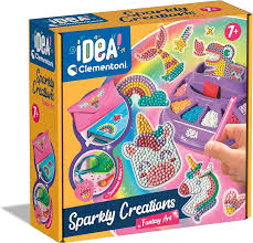 Almaz mozaika Clementoni Idea Sparkly Creations Fantasy Art, 7+ yaş