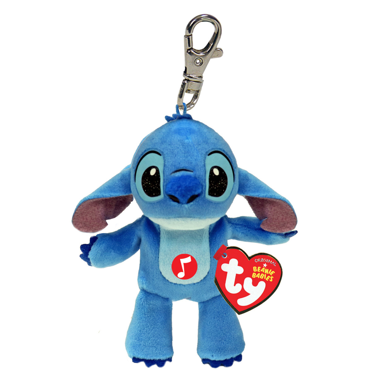 Ty Beanie Babies Disney Stitch – Musiqili Yumşaq Açarlıq