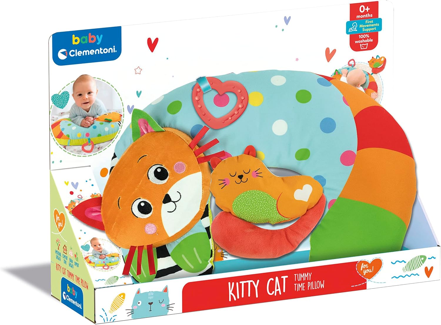 BABY CLEMENTONI - KITTY CAT PILLOW 2022