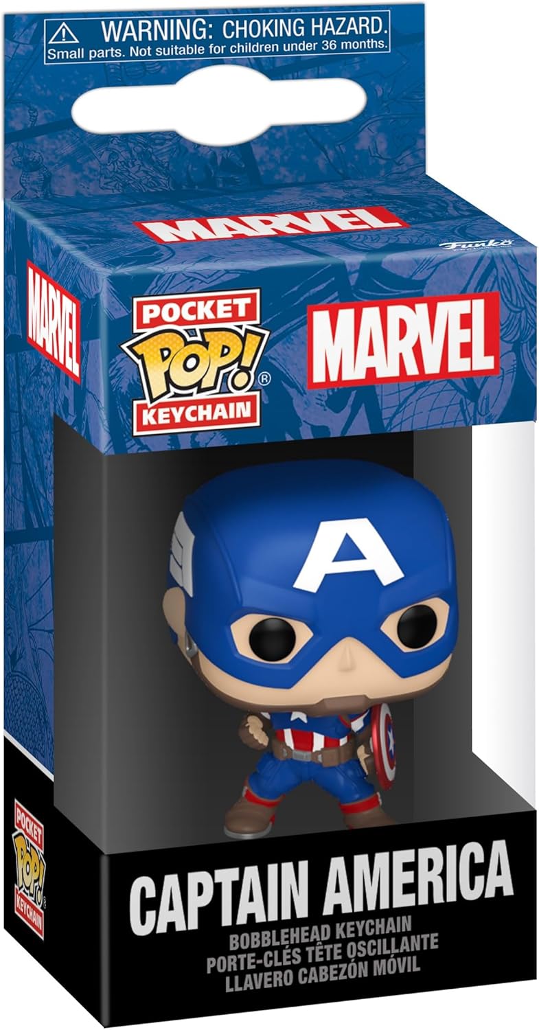 POP AÇAR ZABI: MARVEL NC- CAPTAIN AMERICA